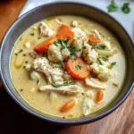 30-Minute Anti-Inflammatory Cauliflower Chicken Soup Recipe
