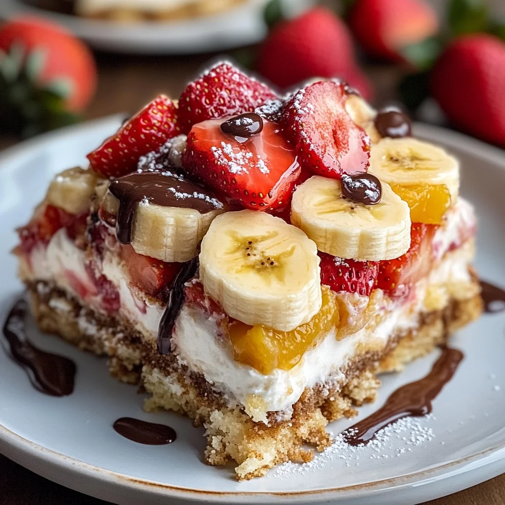 Banana Split Dump Cake Recipe