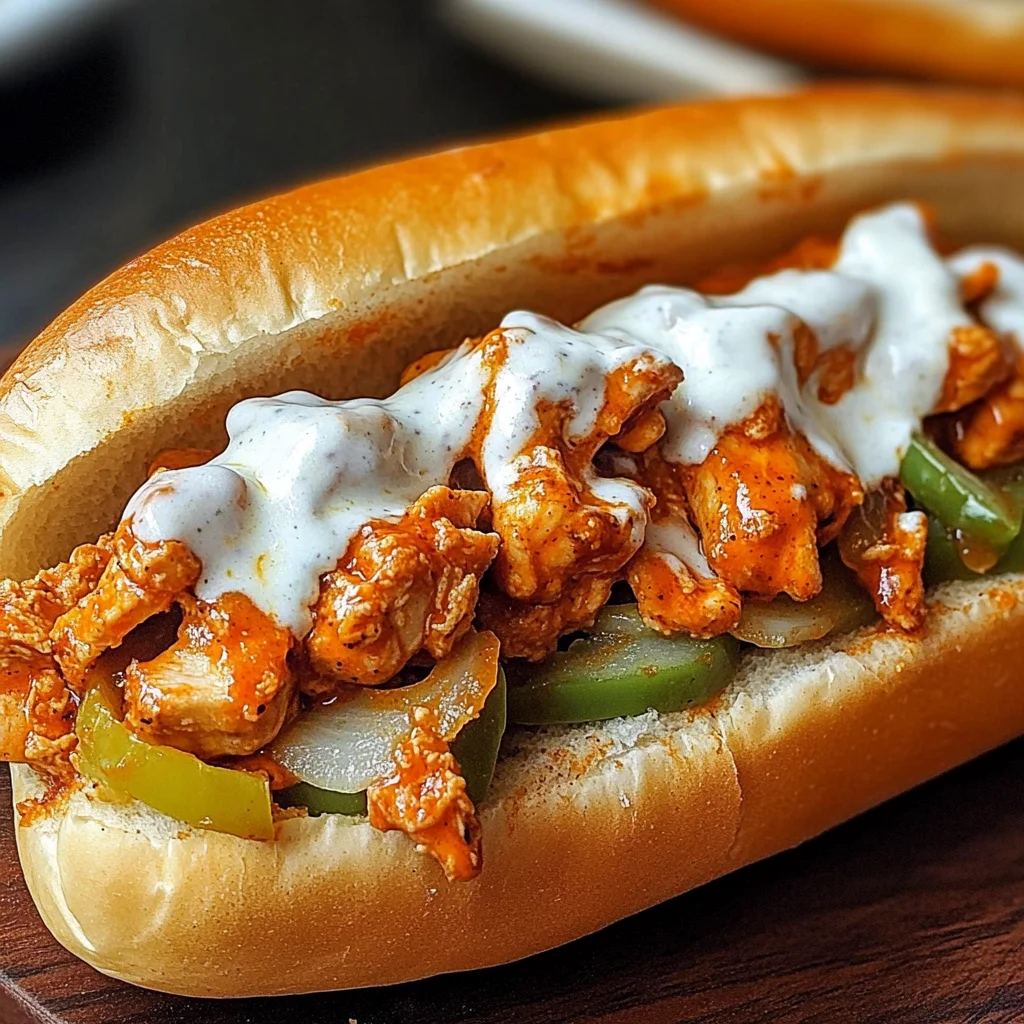 Best Buffalo Chicken Cheesesteak Recipe
