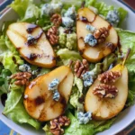 Caramelized Pear and Blue Cheese Salad: A Sweet and Savory Delight