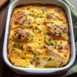 Cheddar Bay Biscuit Egg Breakfast Casserole