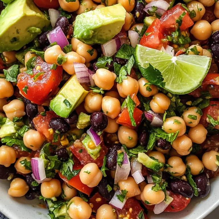 Chili Lime Bean Salad