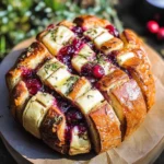 Cranberry Brie Pull-Apart Bread