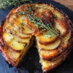 Crispy Balsamic-Thyme Potato Torte
