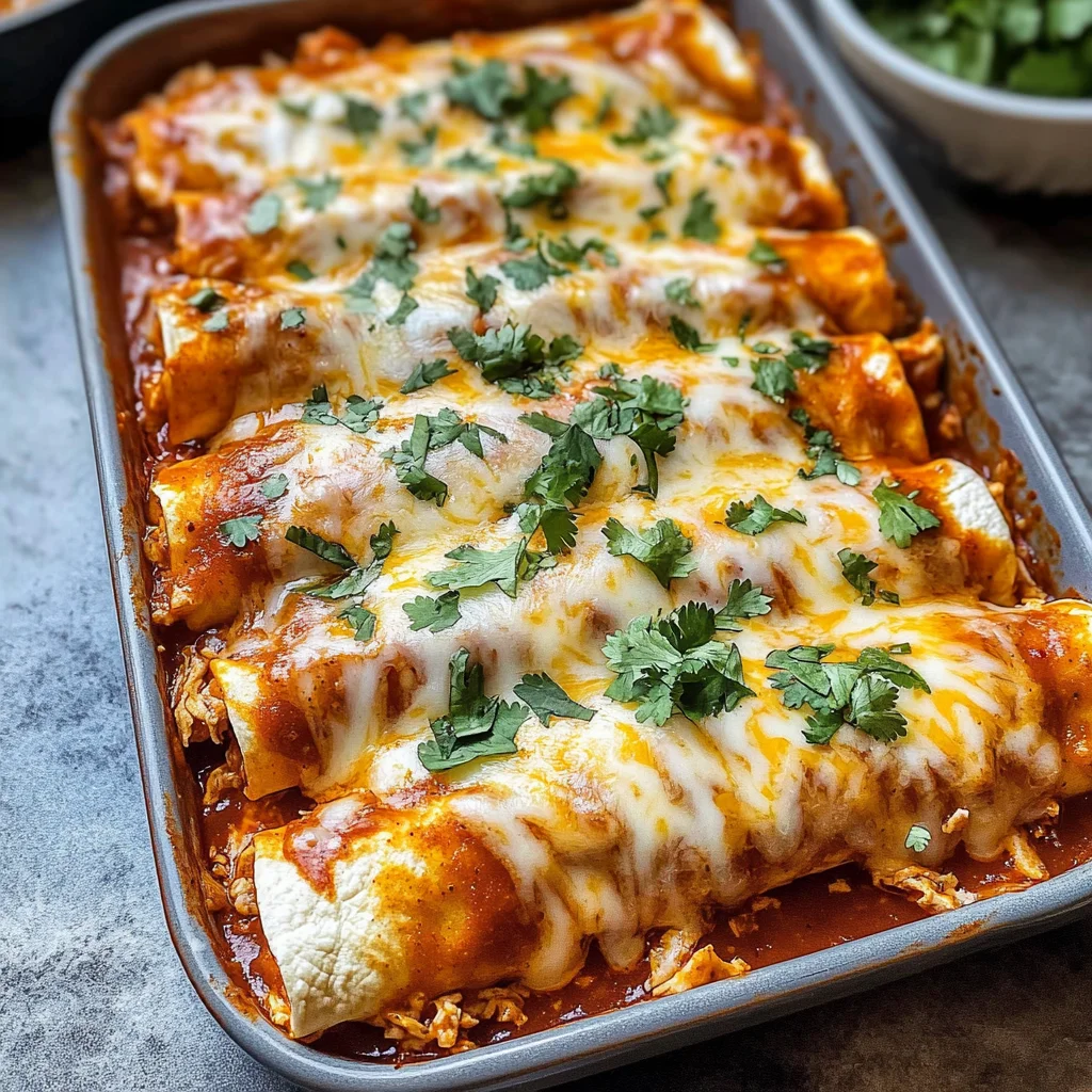 Delicious Chicken Enchiladas