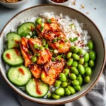 Honey Sriracha Salmon Bowls