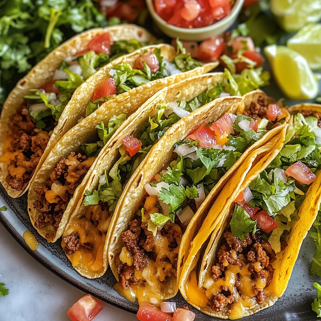 Oven-Baked Cheesy Tacos (Crispy & Loaded) You'll Love