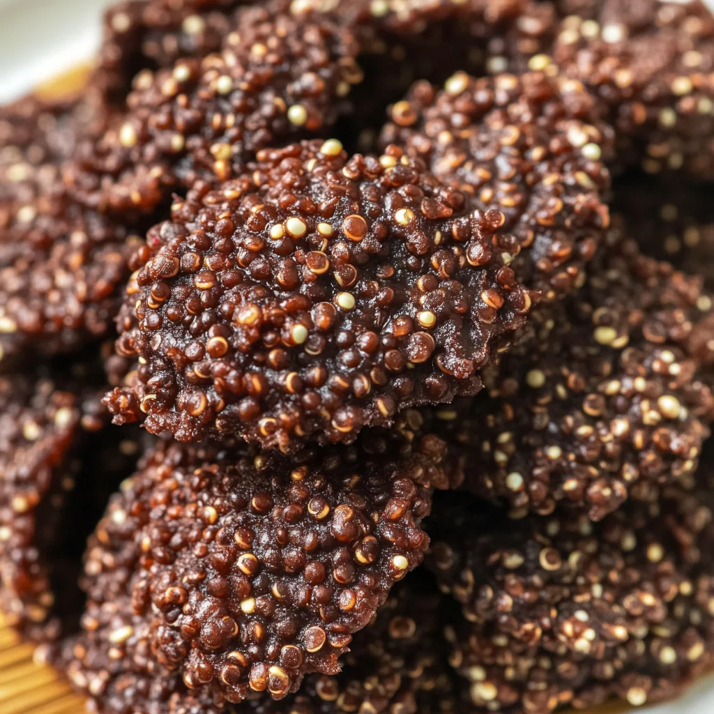 Quinoa Chocolate Crisps