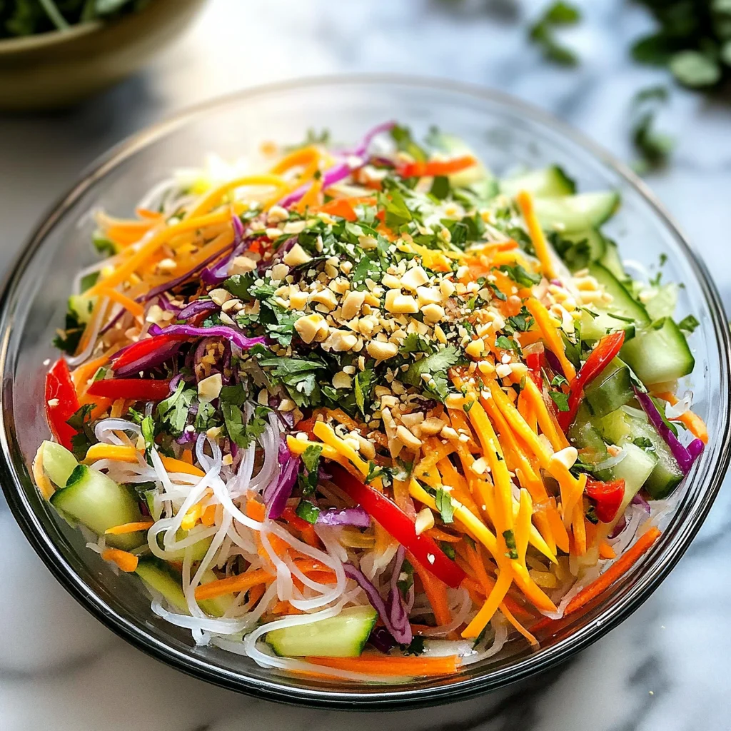 Spring Roll Salad with Spicy Ginger Dressing: An Incredible Ultimate Recipe