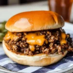 Steakhouse Burger Sloppy Joes