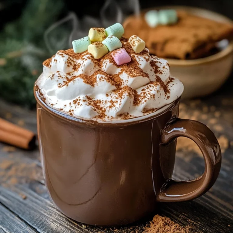 Warming Gingerbread Hot Chocolate
